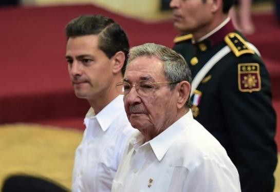 Raul Castro entame sa visite au Mexique - ảnh 1
